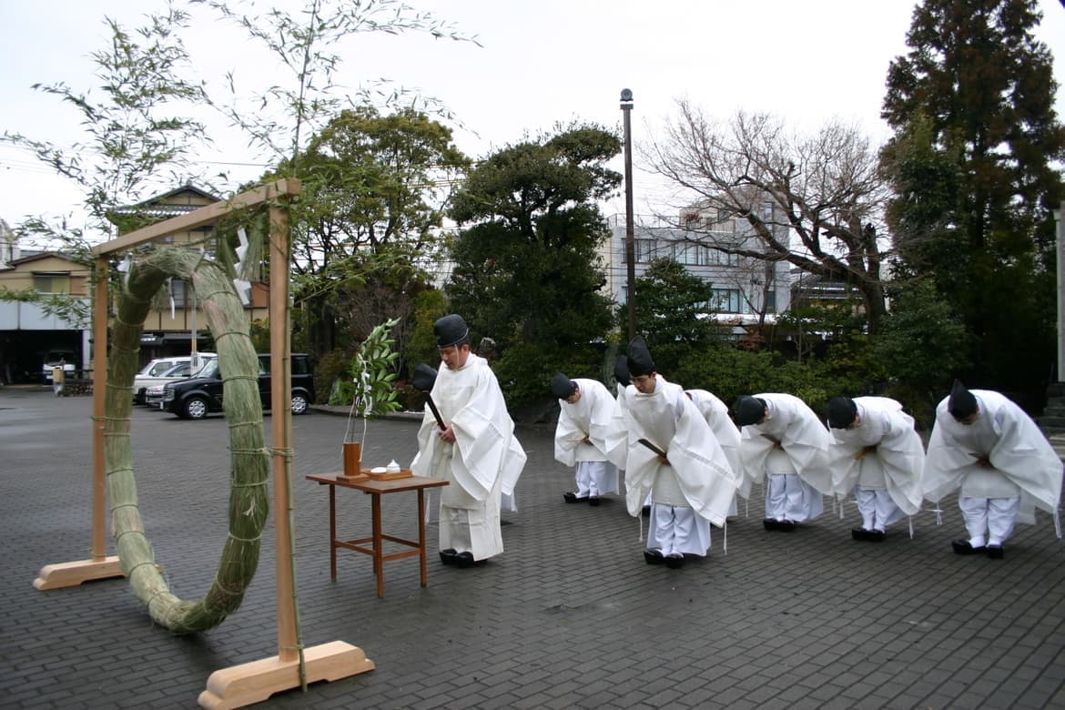 茅の輪潜り神事